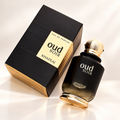 Oud Noir fragrance bottle and packaging