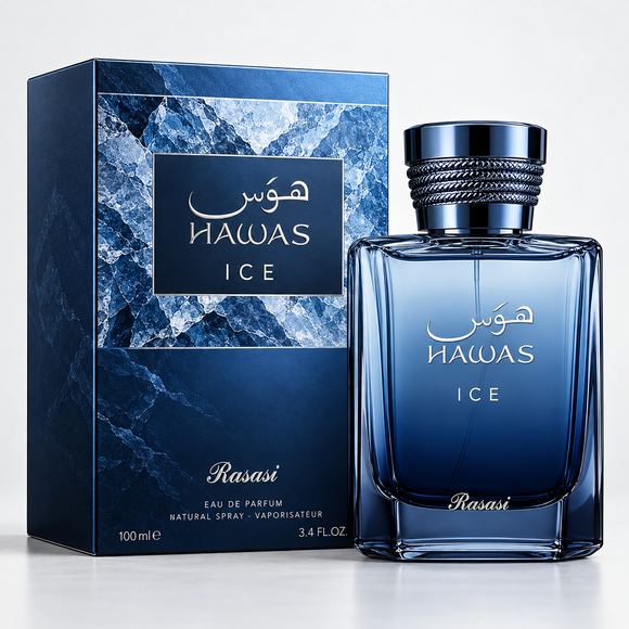 Hawas Ice fragrance product