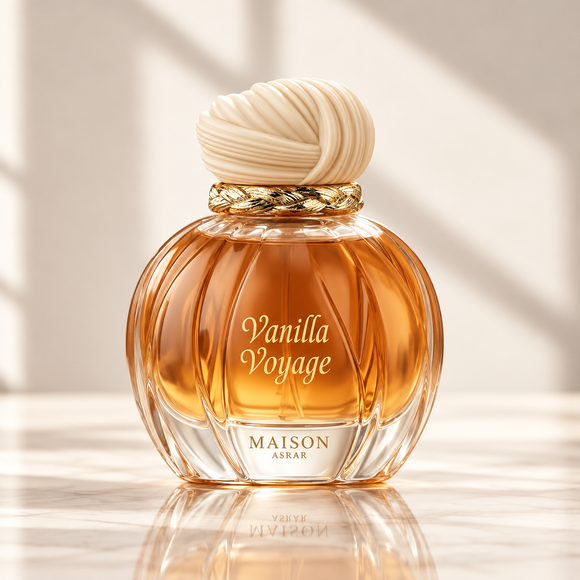 Maison Asrar Vanilla Voyage studio perfume image